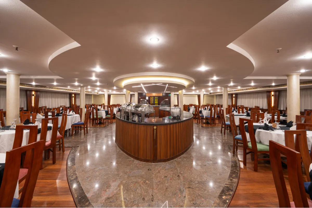 Restaurant aboard the Magic I Nile Cruise Nile cruise